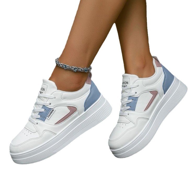 Small white shoes women 2025 spring and autumn new foreign trade large size women's shoes Designer students flat casual sneakers