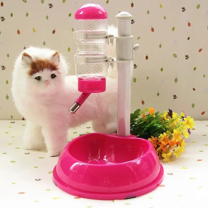 Pets cats dogs water dispensers food racks hamster feeders bowls bottles multicolor automatic fountain 241211