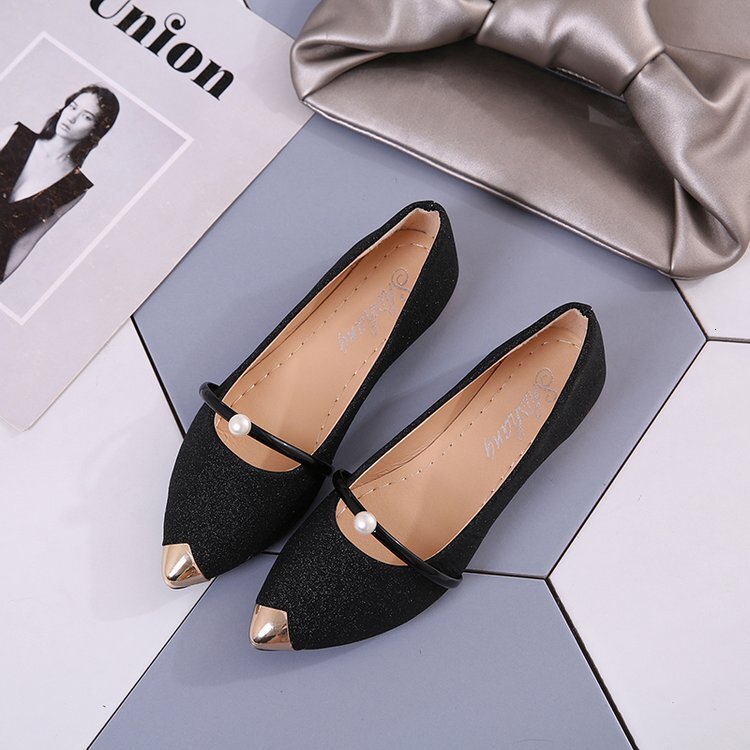 Ddmywed Summer Korean New Women's Pointed Flat Shallow Mouth Single Shoes Chinese Brand Shoes F1220-17.8 ddmythur