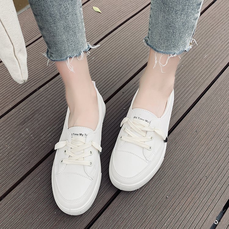 Ddmywed Leisure Spring New Board Leather Small White For Women Korean Versatile Instagram Women's Shoes Chinese Brand Shoes F1220-23.5 ddmythur