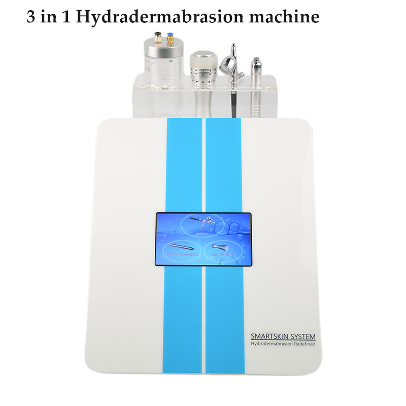 Multi-Functional Facial Cleansing Device Oxygenated Hydro Microdermabrasion with Advanced Cooling Technology oxygen facial machine