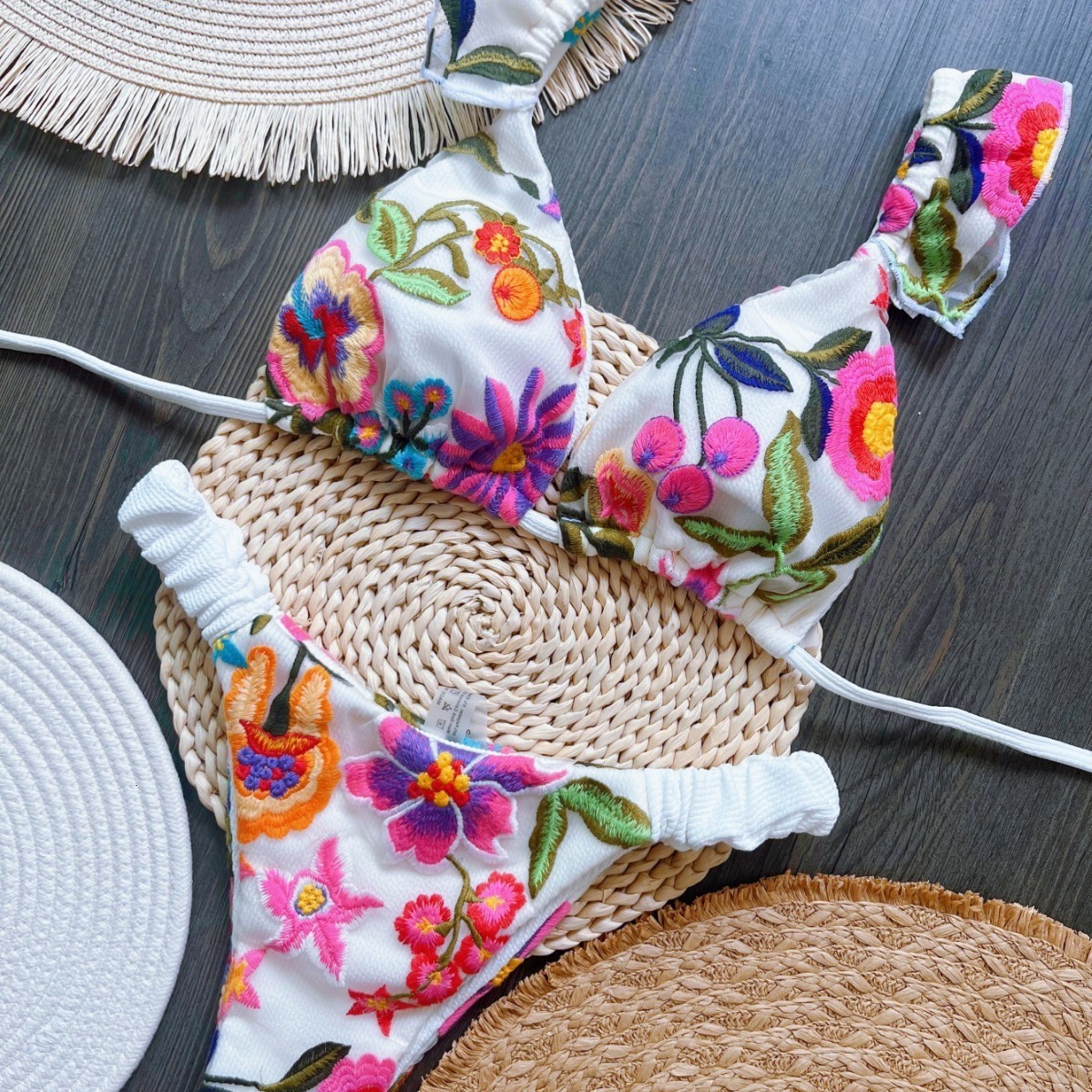 Swim wear woman swimsuit Lace sexy bikinis mujer Brazilian bikini set Push up swim women Beach Summer bathing suit 230331