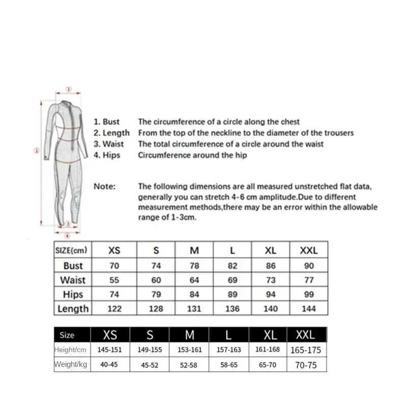 Hisea 3mm women neoprene wetsuit color stitching Surf Diving Equipment JellyfishXJ241220