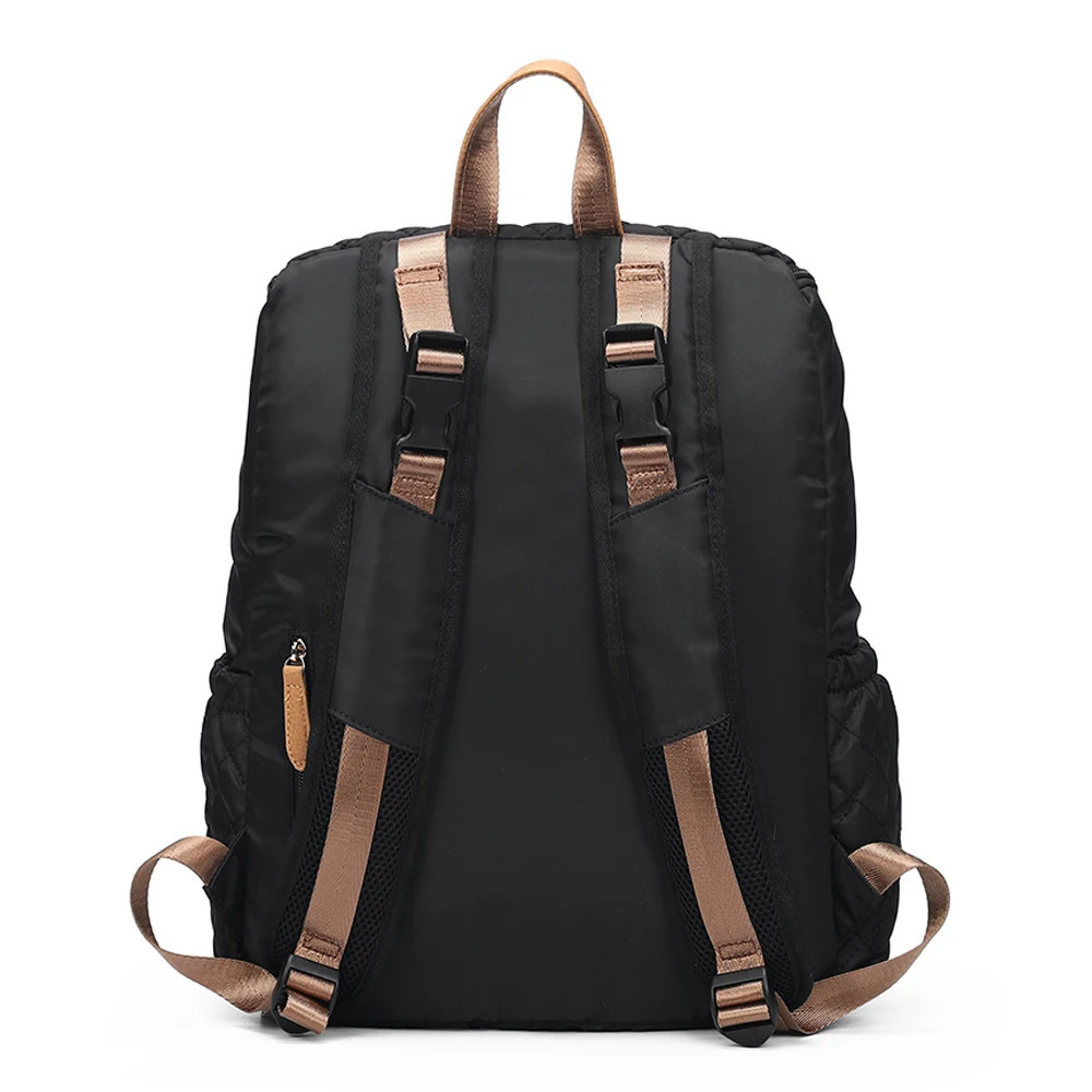 Fashion Mummy Maternity Bag Multi-function Diaper Bag Backpack Nappy Baby Bag with Stroller Straps for Baby Care 241220