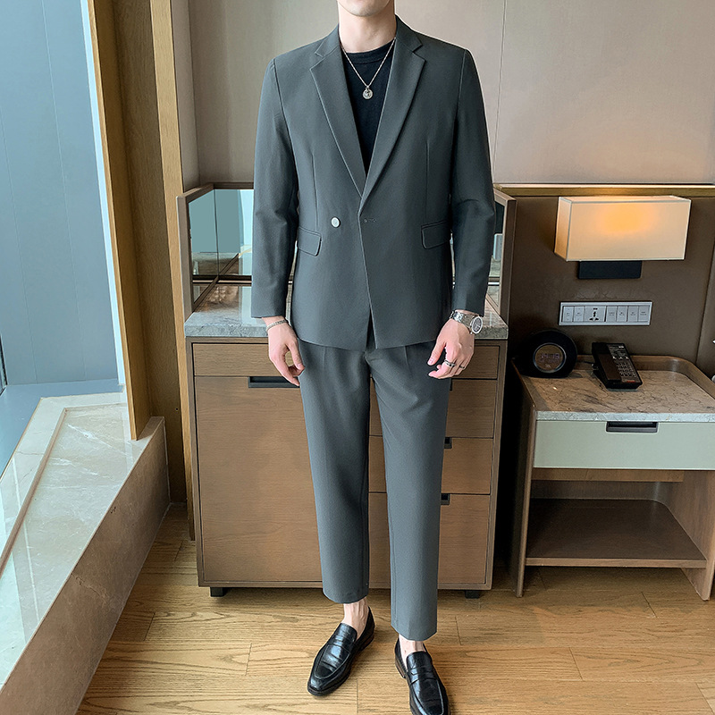 F1220Men's suits high-end casual business suits for work