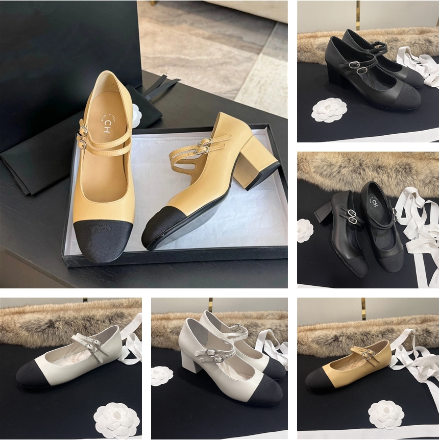 Paris designer ballerina Ballet Flats Shoes Women brands Quilted Genuine Leather Slip on Round Toe high heels Ladies Dress Shoes Zapatos De Mujer