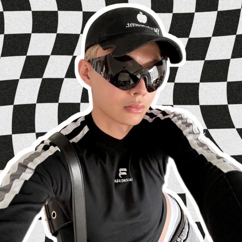 Oversized One Piece Y2K Sunglasses Women Brand Vintage Punk Rimless Sun Glasses Female Men Unique Star Shades Oculos De Sol S70 003 IVSTA