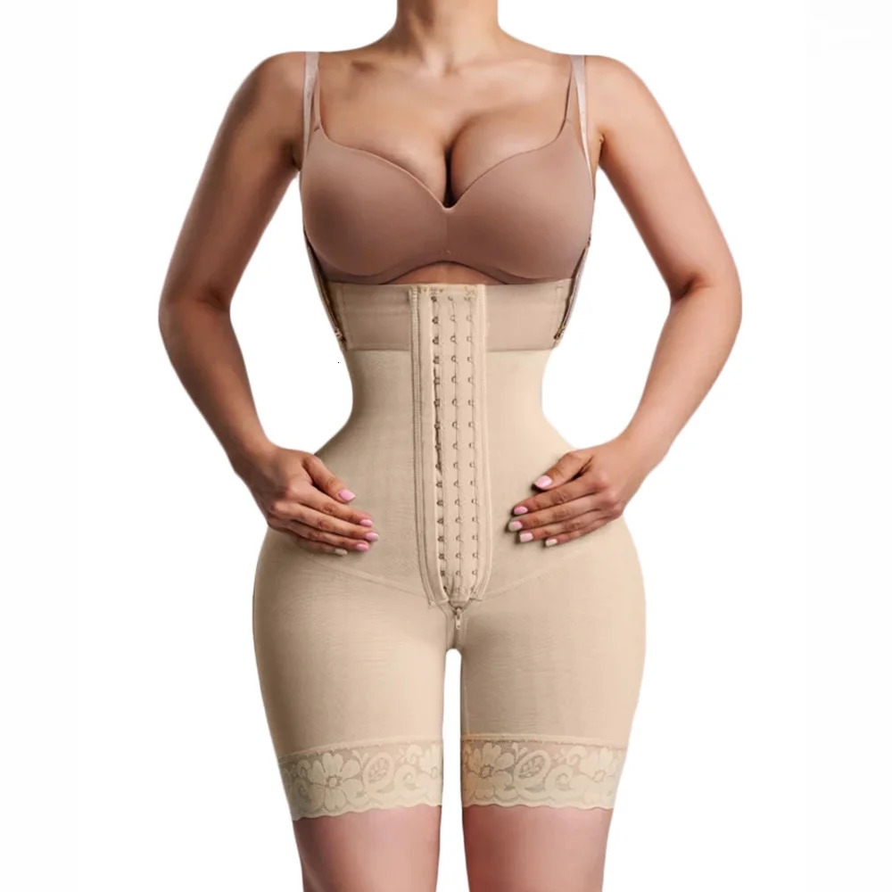 fajas Detachable shoulder strap high waist and hip lifting shapewear pants Women shapewear Slimming body tummy control underwear 241220