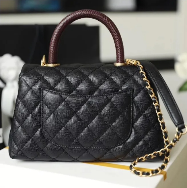 10A High quality l Luxuries Designers Shoulder red and black Handbag tote bag Designer Women highquality Cross Body Bags eather quality Classic Caviar Bag With Box AA