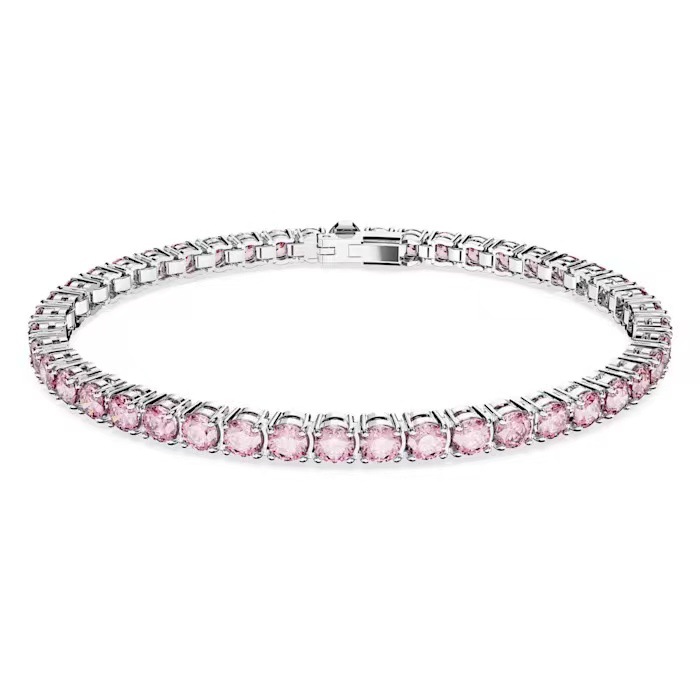 classic 1 row tennis bracelet for women inlaid white Austria crystal dia bracelets designer jewelry woman Christmas valentines day gift