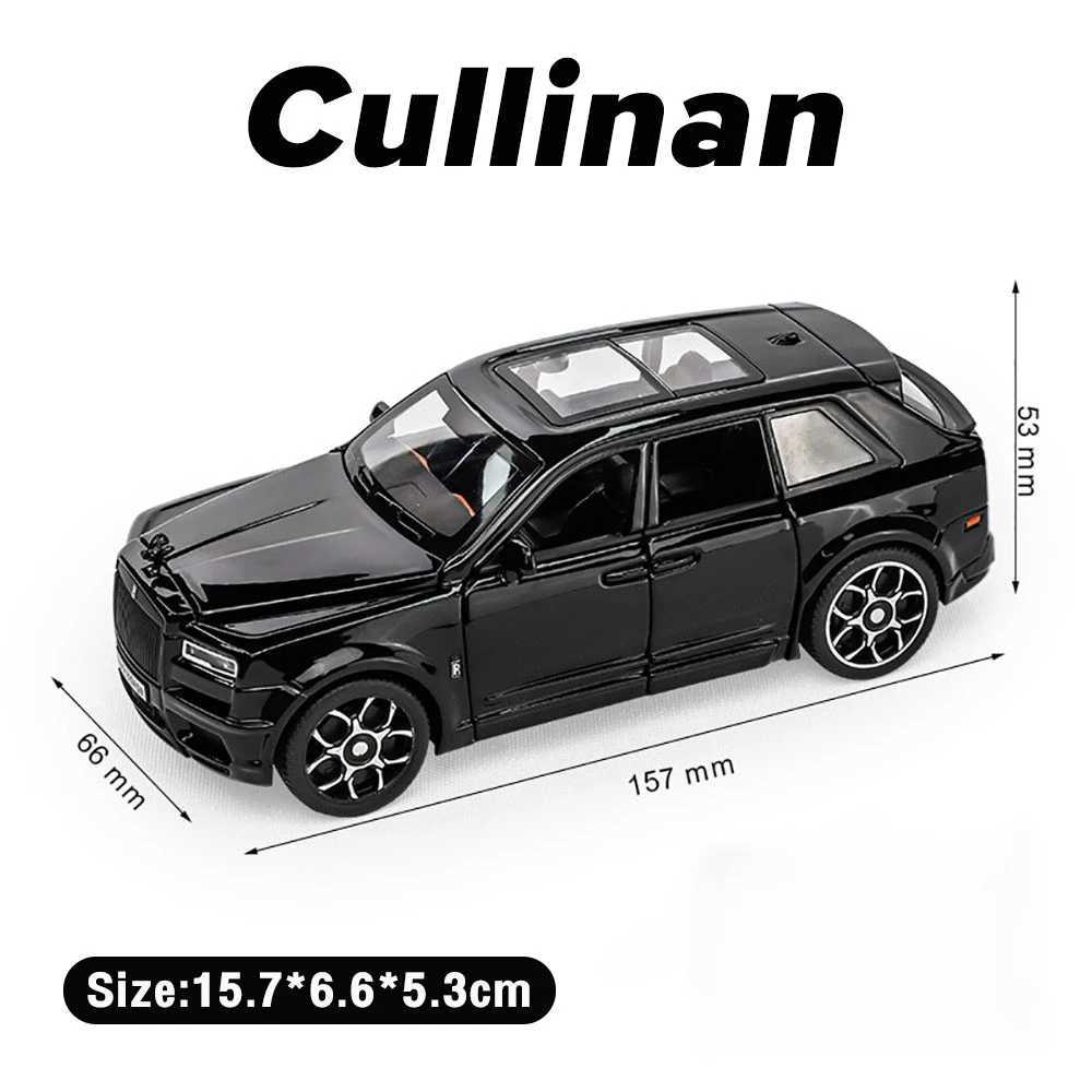 1 32 Rolls Royce SUV Klein alloy car model Diecasts metal toy car model simulated sound and light series childrens gift Y241221