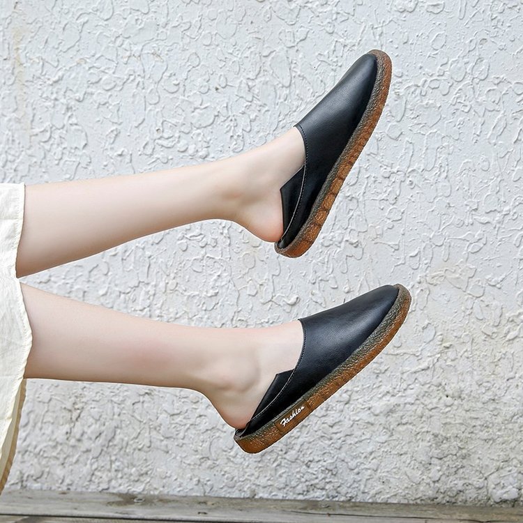 One Ddmywed New Step Cow Muscle Sole Single Forest Small Leather Grandma Shoes Women S Flat Soles Chinese Brand F Ddmysaturn