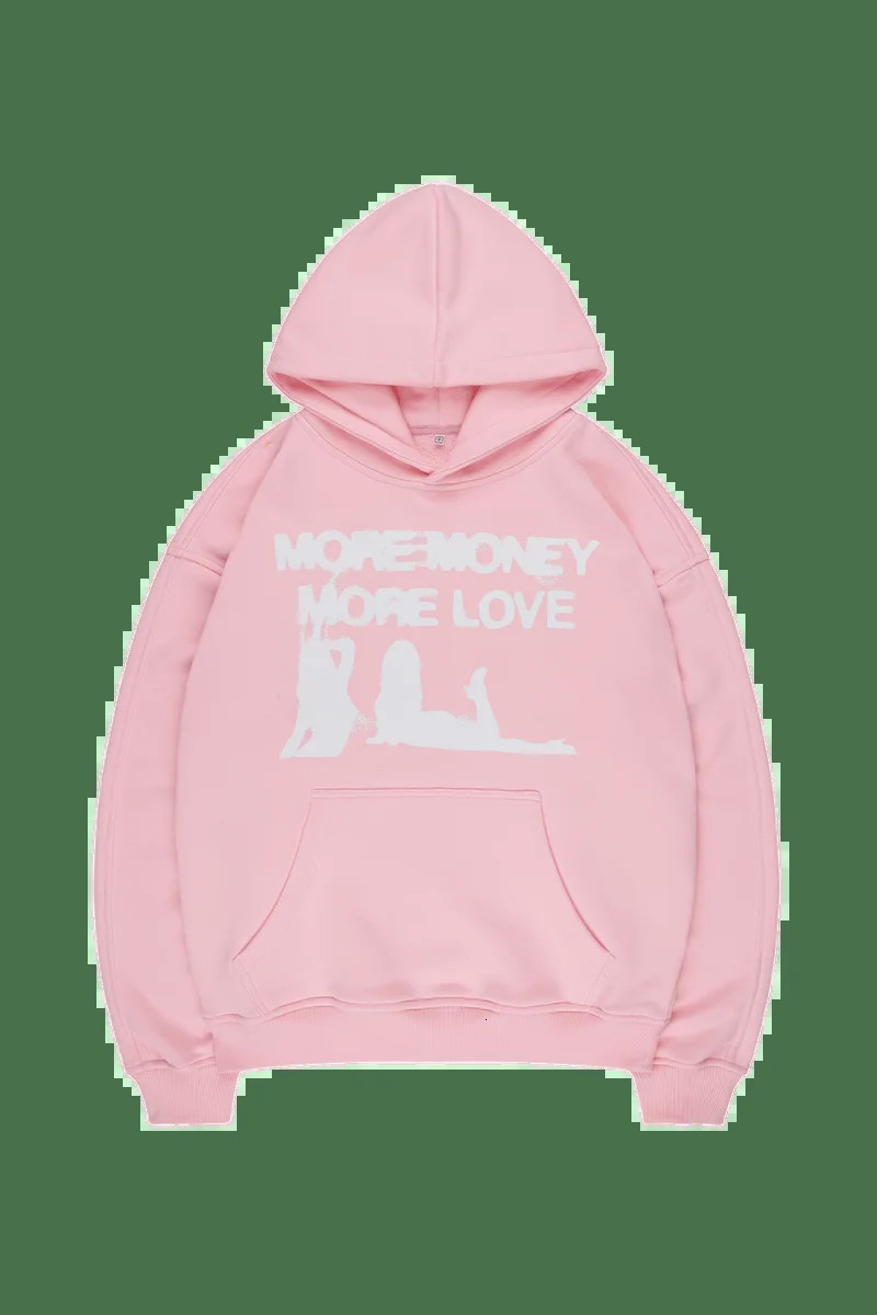 Streetwear Hoodie Sweatshirt Y2K Hip Hop Gothic Graphic Print Oversized Men Women Haruku Casual Pullover Clothes 241217