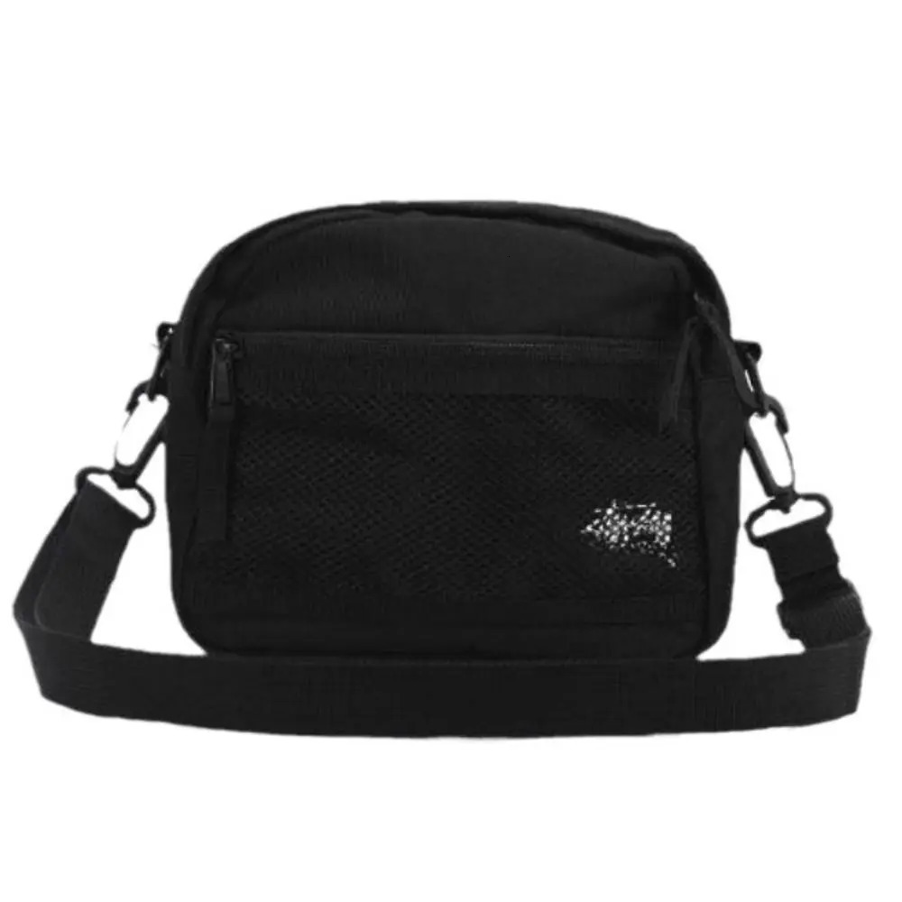 Large Capacity Shoulder Bag Fashion Crossbody Men Women Casual Canvas Mobile Phone Small Body Underarm Messenger 241219 - view 6