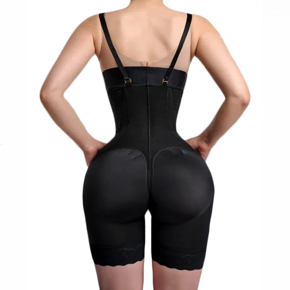 fajas Detachable shoulder strap high waist and hip lifting shapewear pants Women shapewear Slimming body tummy control underwear 241220