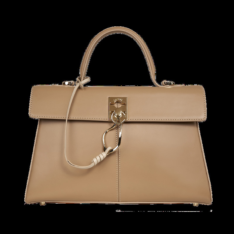 Bag CAFUNE Niche Bag For Women With High-End Texture, Stance Bag, Large Cowhide Document Commuting Bag, Handbag