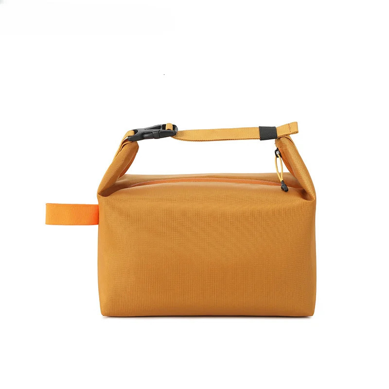 insulated lunch box handbag with large capacity folding lunch bag simple and stylish to work with 241217