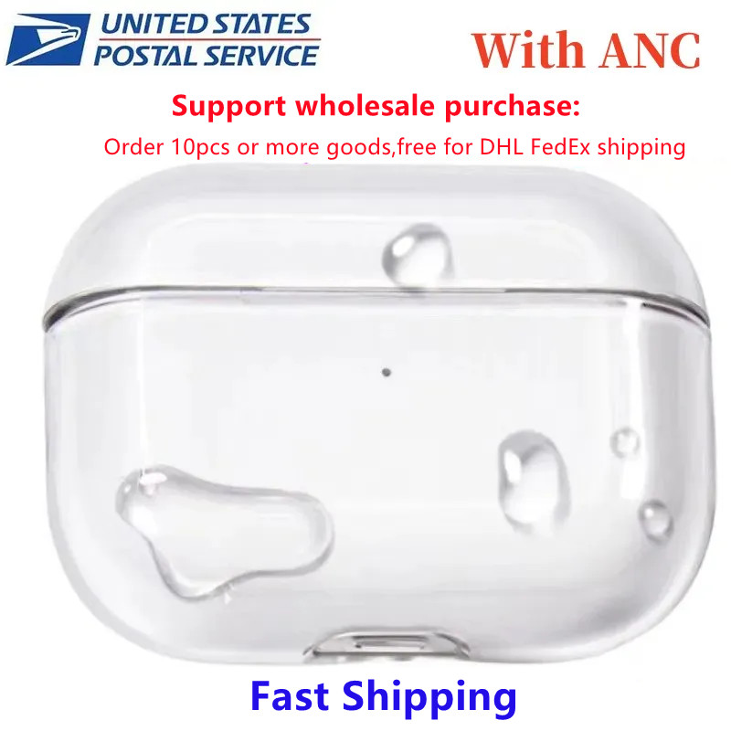 Pro 2 2nd Gen 2024 New Air 4 3 Earphones Bluetooth Headphone Case 2nd generation USB C Pro2 3 4 pods Earphone Accessories Solid Silicone Cute Protective Case