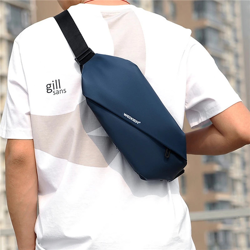 Outdoor Man Belt Pouch Sports Mens handbag Casual Cycling Small Waist Pack Crossbody Bag Shoulder Bag Mens Crossbody Ches 241214