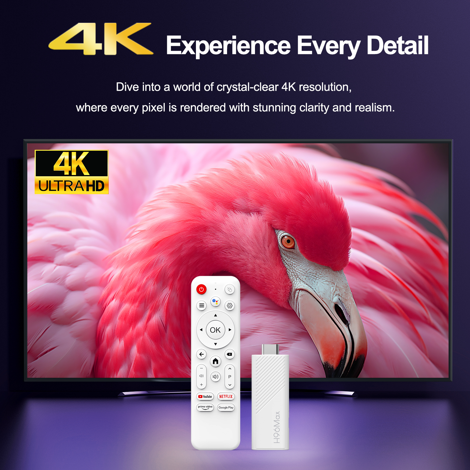 Android 14.0 H96 Max H313 TV Stick Allwinner Quad Core 4K HDR Wifi6 Wifi 2.4G RAM 2GB ROM 16GB Game Media Player Smart TV Box