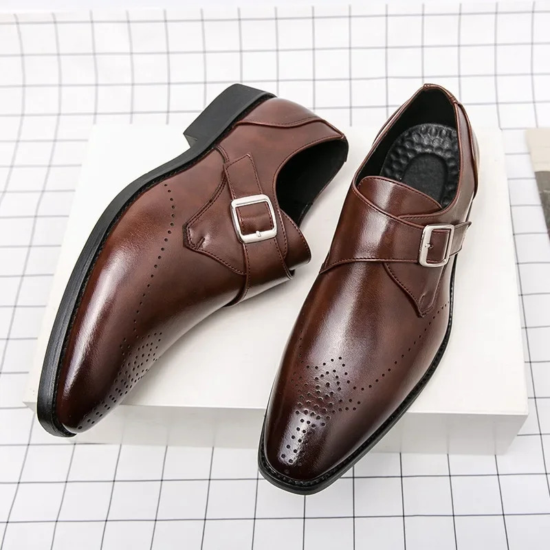 er Mens Shoes Classic Business Office Dress Shoe High Quality Casual Leather Shoes for Men Wedding Shoes Loafers 241220