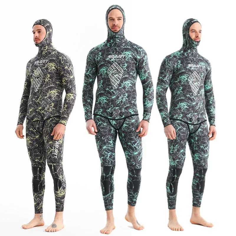 Split Wetsuits 3mm Diving Suits for Hunting Fishing Thermal Wetsuits for Swimming and Surfing Freediving and SpearfishingXJ241220