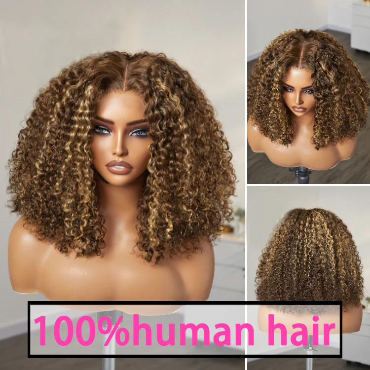 Piano Blonde Lace Wig 100% Really Human Hair Wigs 30 Inch Wet And Wavy 13x4 Kinky Curly Lace Front Wigs Transparent 280 Density Glueless Body Wave Hai