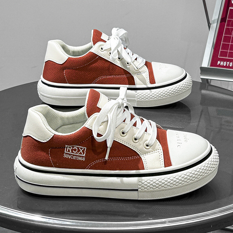 Men Women Casual 35-44 Canvas Trendy Versatile Fashion Couple Personalized Designer Shoes Triple Black Red Green fashion