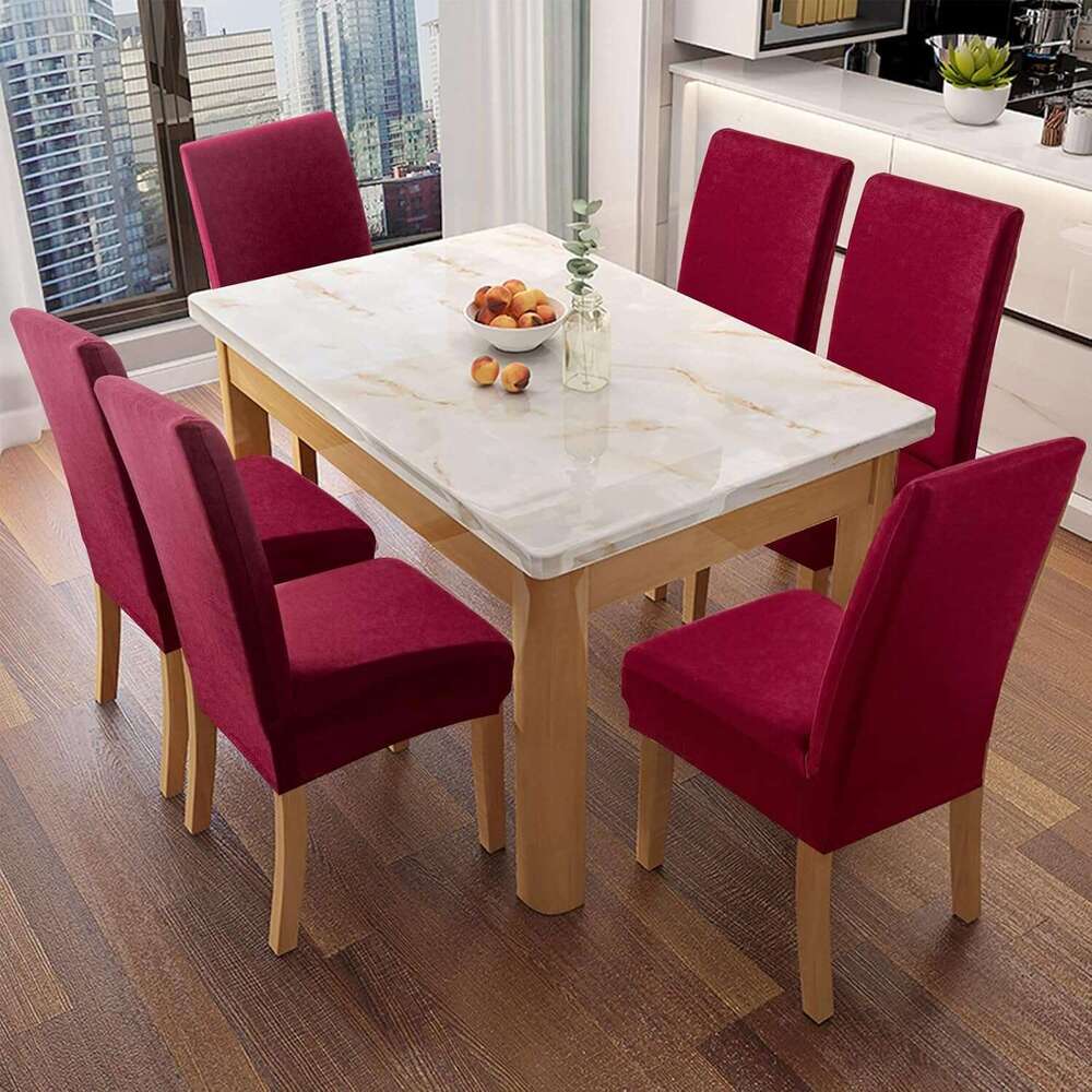 Genina for Room Dining Spandex Removable Kitchen Parsons Chair Covers