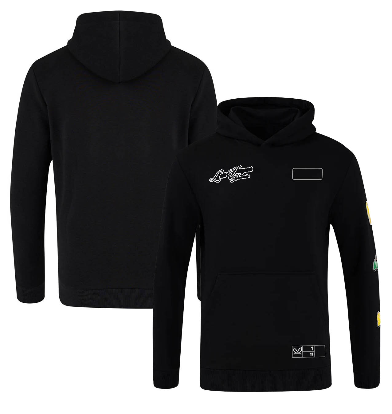 F1 Team Racing Sports 2024 New Formula 1 Half Zip Sweater Brand Casual Men's Hoodie Sweatshirt Hooded Pullover Plus Size Custom free shippi