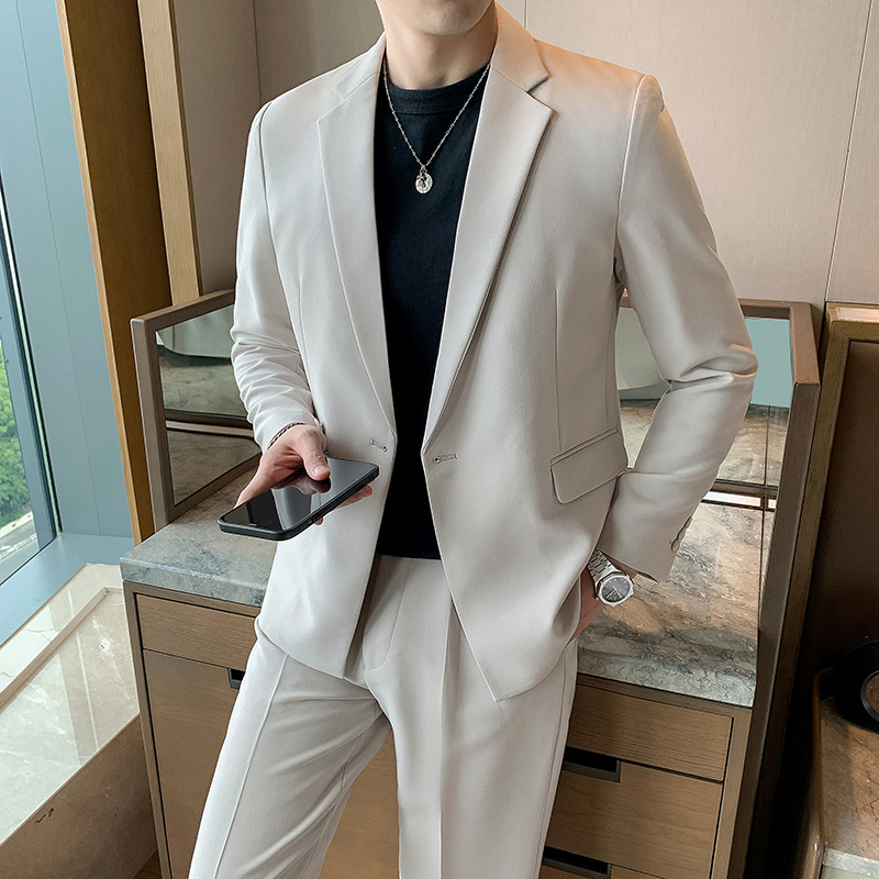 F1220Men's suits high-end casual business suits for work