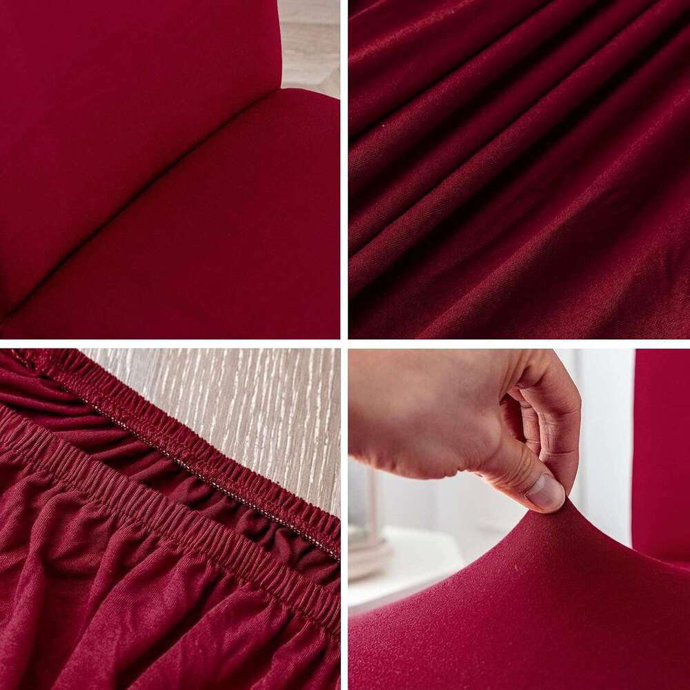 Genina for Room Dining Spandex Removable Kitchen Parsons Chair Covers