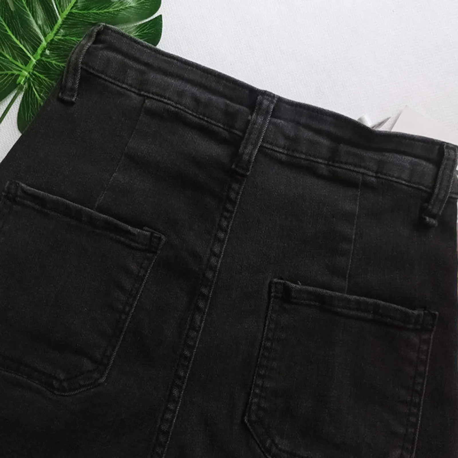 High S Pants Woman Slim Fit Micro Flared Jeans WomenS Waisted Retro Y2k 241218