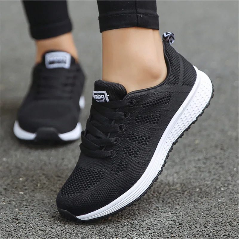 Women Casual Shoes Breathable Mesh Vulcanized Shoes Woman White Sneakers Women Feminino Gym Woman Tennis Shoes Womens sneakers 241219