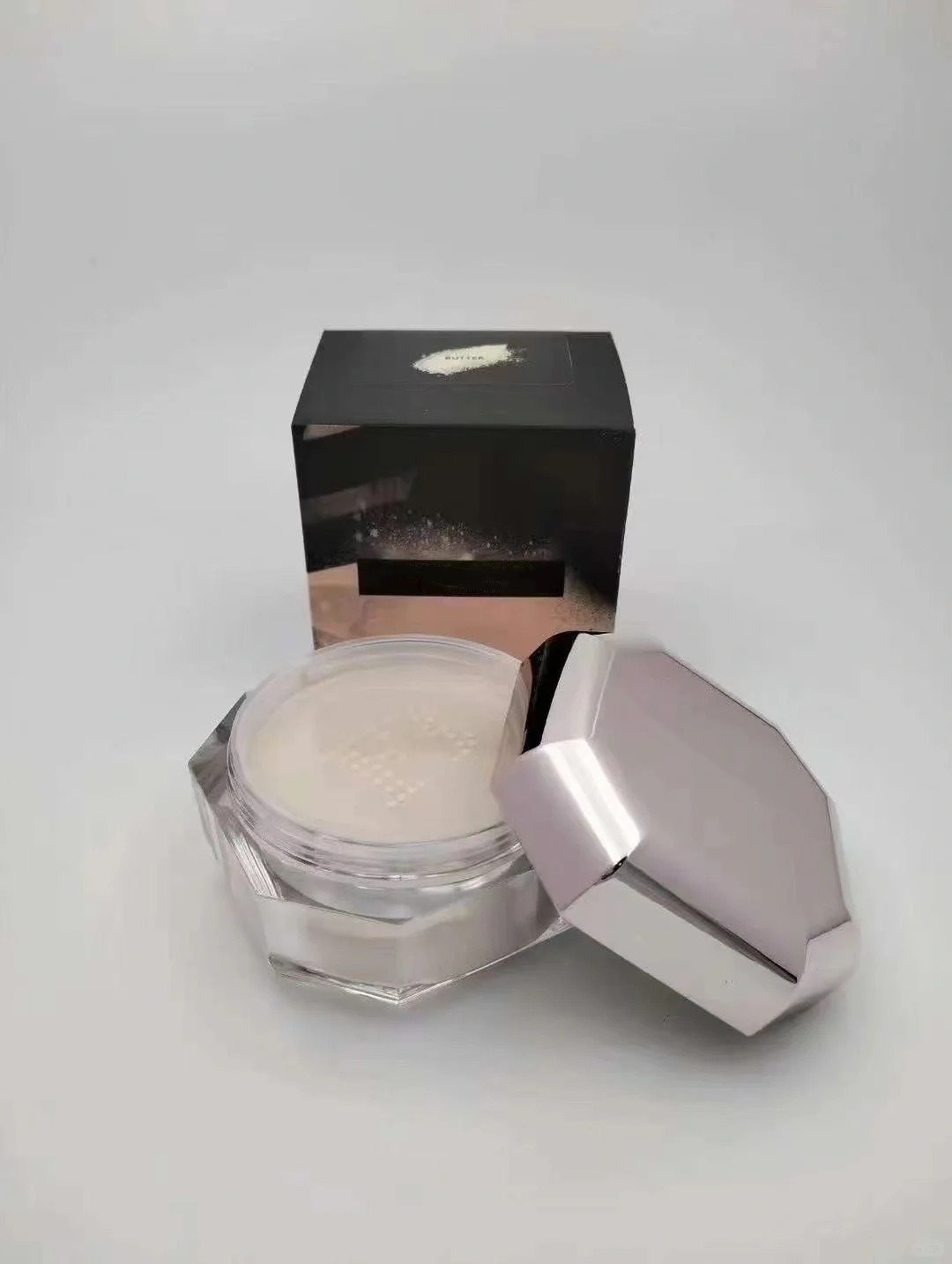 2026 New Setting 28g Face Makeup Retouch Butter Lavender Color Matte Mineral Oil-control Long-lasting Loose Powder Concealer Finishing Bronzer Contour