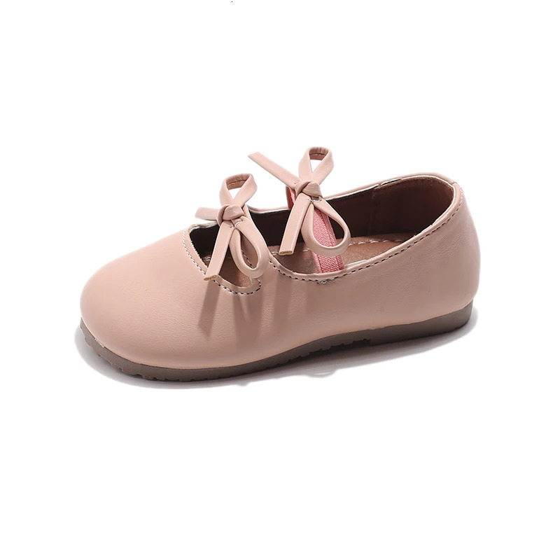 Spring/Summer Princess Baby Sweet Girls Fashionable Cute PU Casual Kids Flat Walking Shoes Size23-35 Enfant 241220