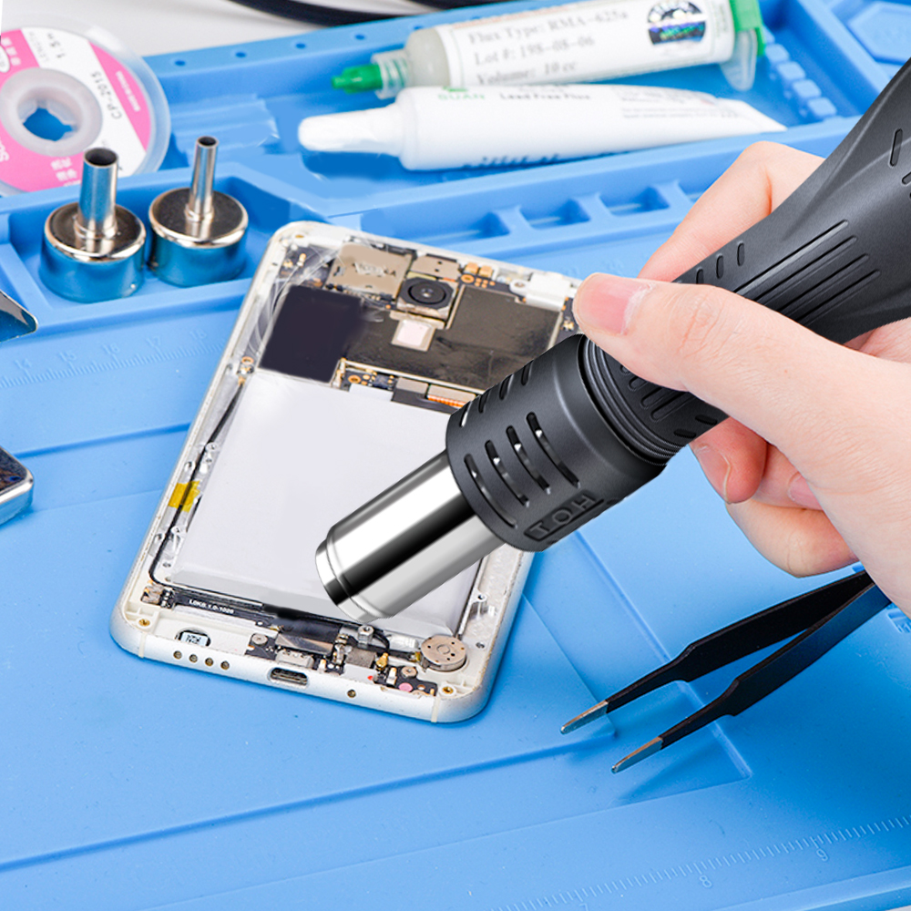 JCD 8858 Hot Air Gun Digtial Soldering Air Gun Heating Soldering Station