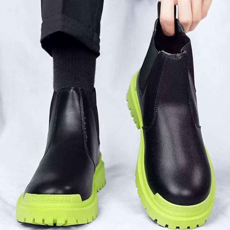 Lightweight Trendy 2025 Boots For Men Platform Man Shoes Low Price Original Deals Cheap Fashion New Footwear Casual Offer Y2k