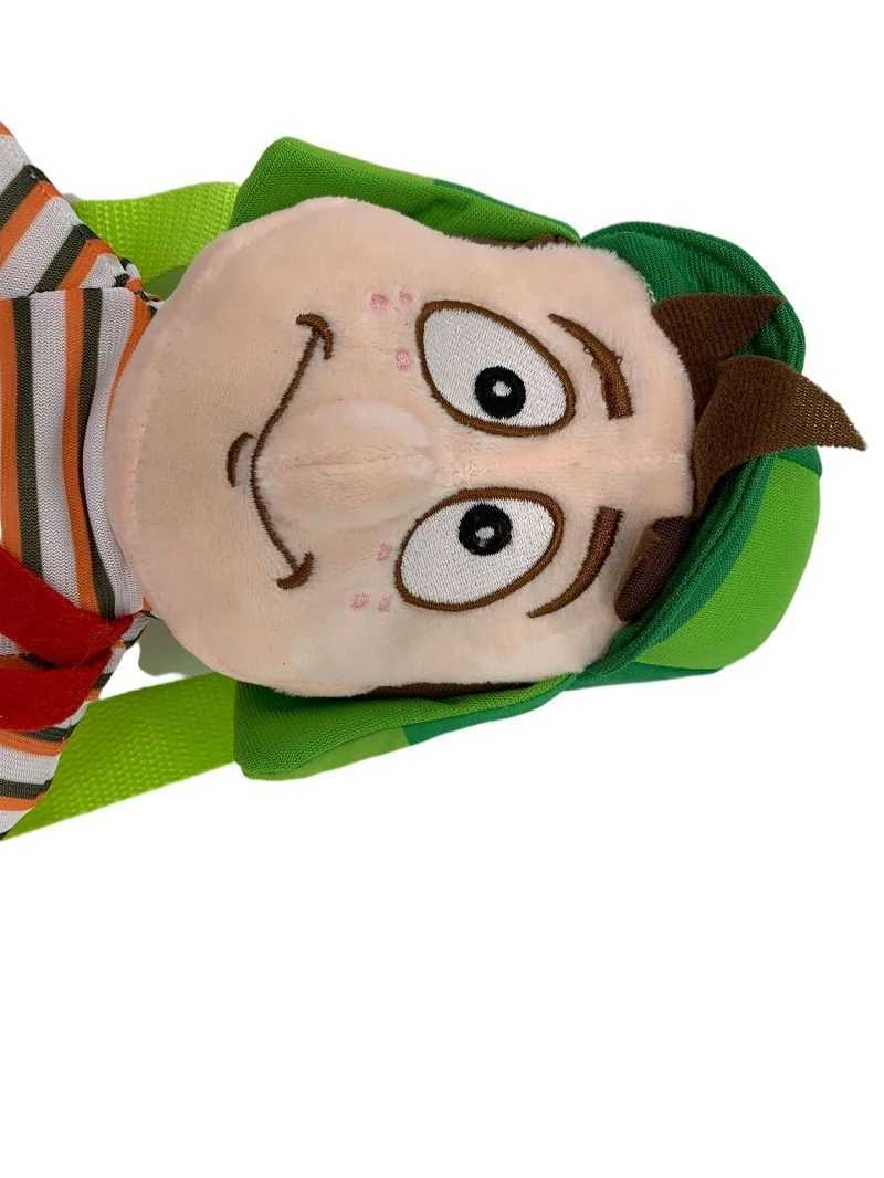 37 cm Chavo del ocho backpack Plush Backpacks Toy Backpack Unisex Character School Bag SchoolbagXJ241219