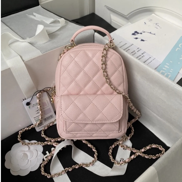 Mini Caviar Leather Sheepskin Crossbody Enthusiast Exclusive Designer Bag New Backpack Fashion Handbag 2025