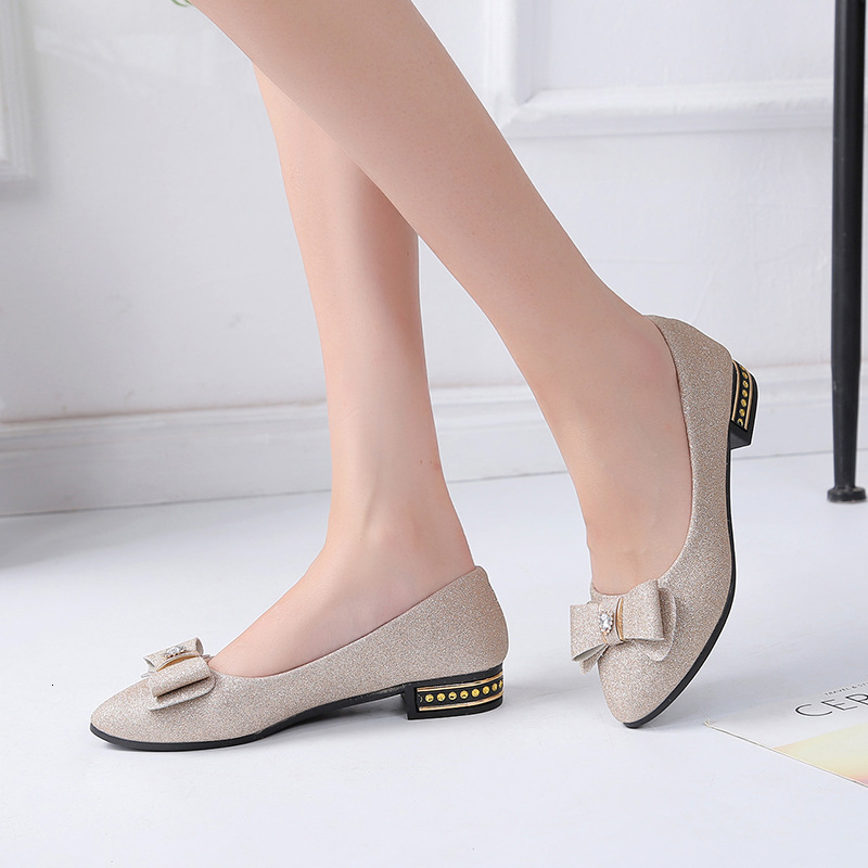 Mom S Ddmywed Sandals Spring And Summer Bean Flat Soft Soles Work Slope Heels Single Casual Shoes Women Chinese Brand F Ddmysaturn