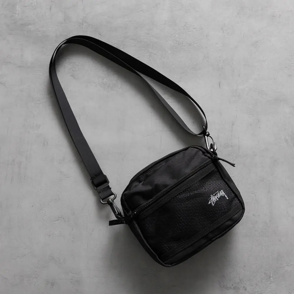 Large Capacity Shoulder Bag Fashion Crossbody Men Women Casual Canvas Mobile Phone Small Body Underarm Messenger 241219 - view 5