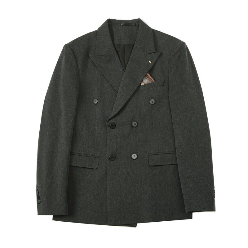 P1220Suit British style wedding groom business casual professional formal suit