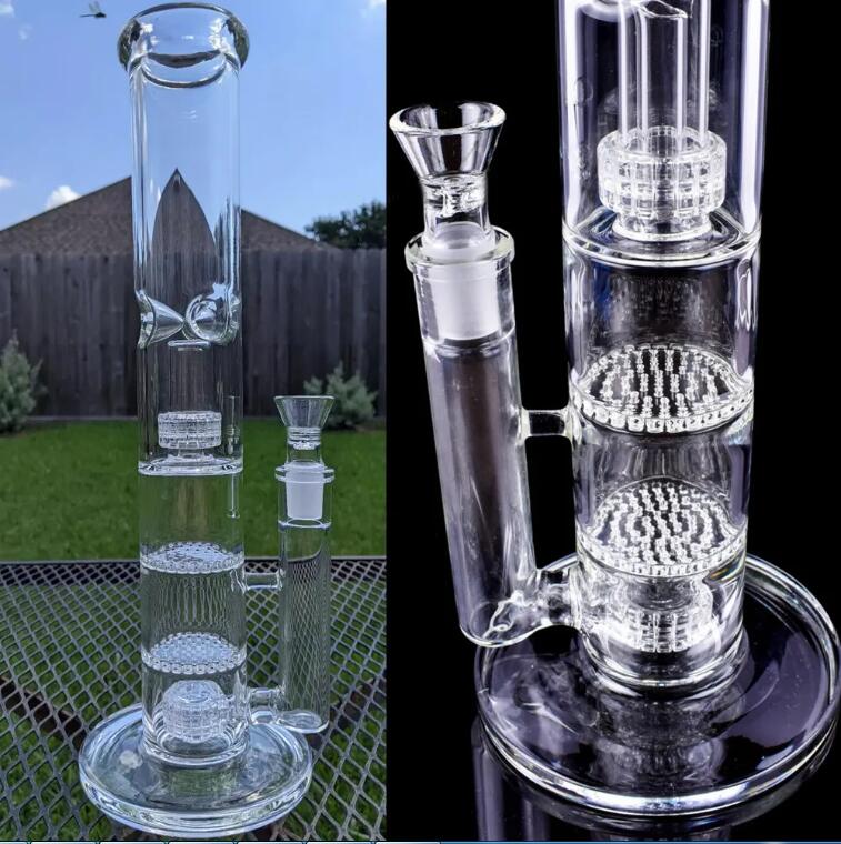 Heady Thick Glass Bong Hookahs Fab Egg Water Pipe Skull Beaker Dab Rig Water Bongs Recycler Oil Glass Matrix Perc 14mm joint
