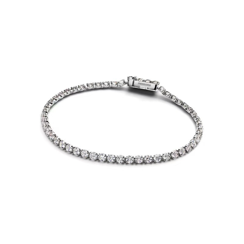 925 Sterling Silver Fashionable and Versatile New Tennis Bracelet Temperament Retro Fit S925 charms beads DIY Hand Jewelry For Women Fashion jewelry