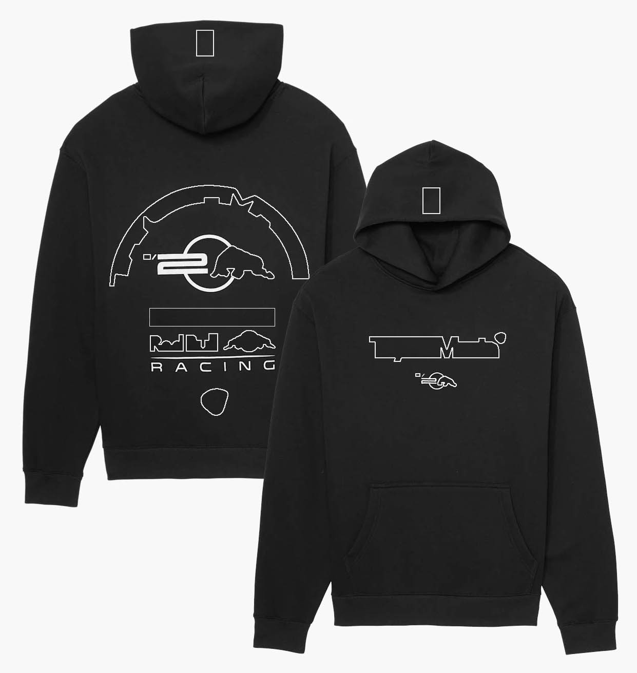 F1 Team Racing Sports 2024 New Formula 1 Half Zip Sweater Brand Casual Men's Hoodie Sweatshirt Hooded Pullover Plus Size Custom free shippi