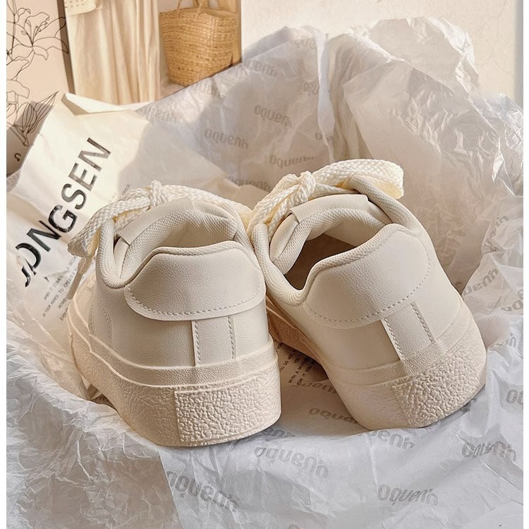 New free shipping designer shoes for womens casual shoes pink beige sliver Versatile thick soled big toe board shoes