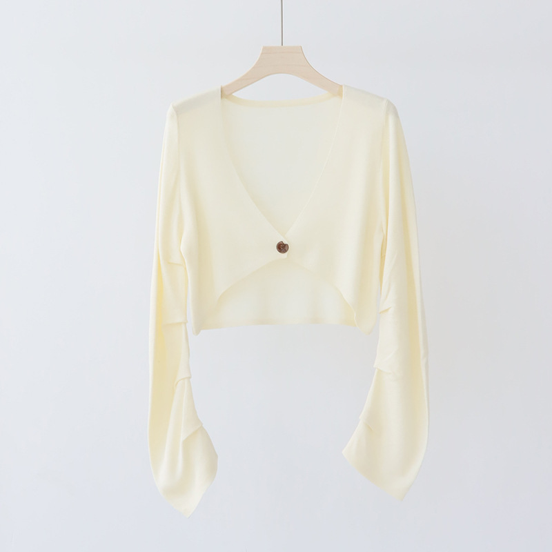 DIB11 2025 Charm Fit Beige Cotton knitwear dress