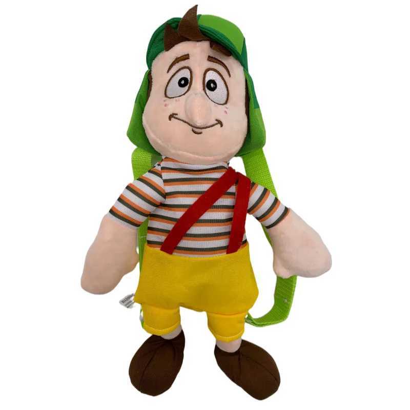 37 cm Chavo del ocho backpack Plush Backpacks Toy Backpack Unisex Character School Bag SchoolbagXJ241219