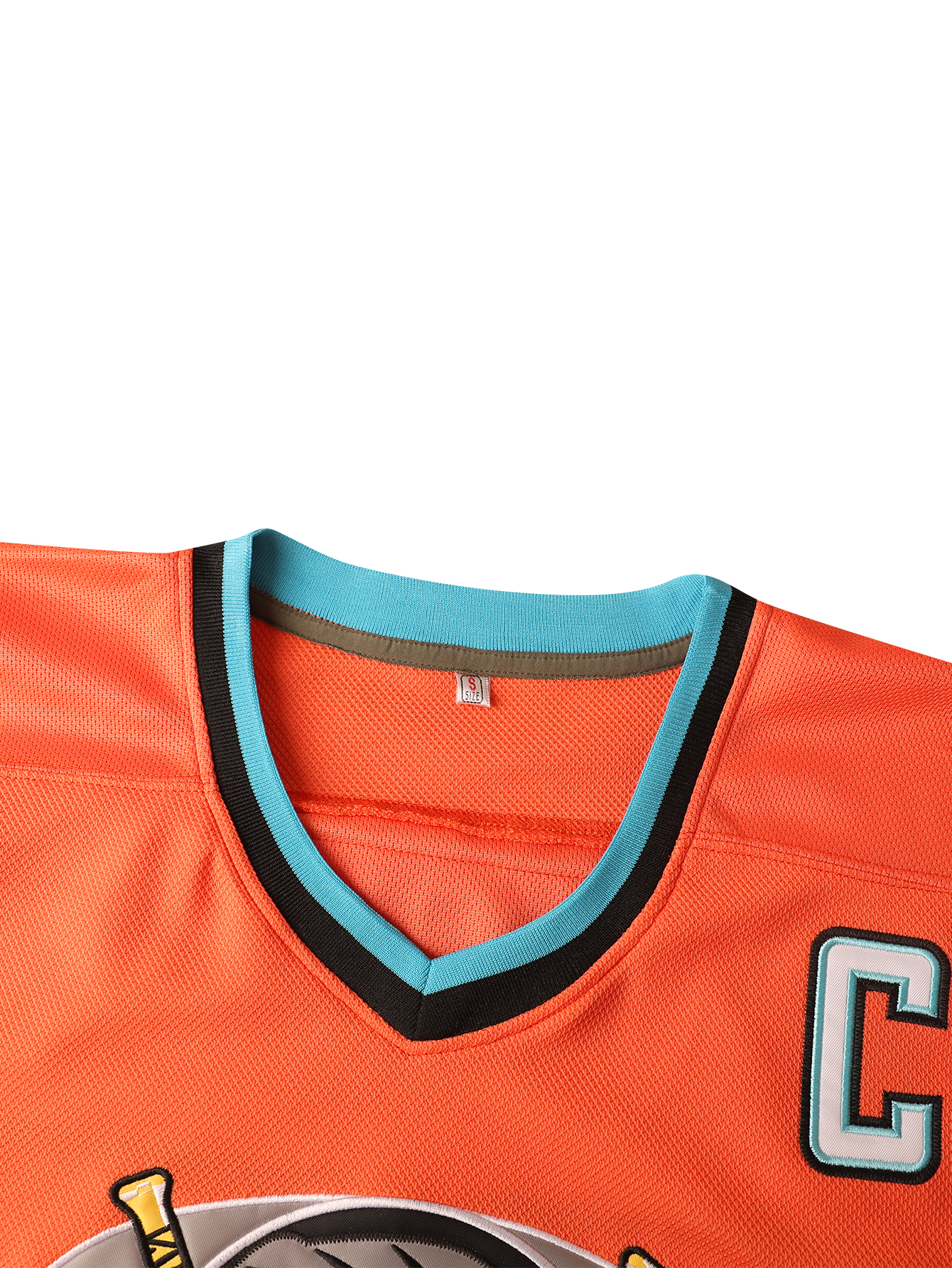 In Stock 96 Charlie Conway Mighty Ducks Orange Hockey Jersey Stitched Classic Retro Style Sportswear 100% Stitched Fast Shipping